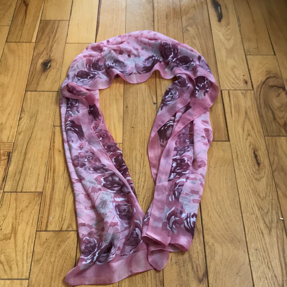 Floral scarf